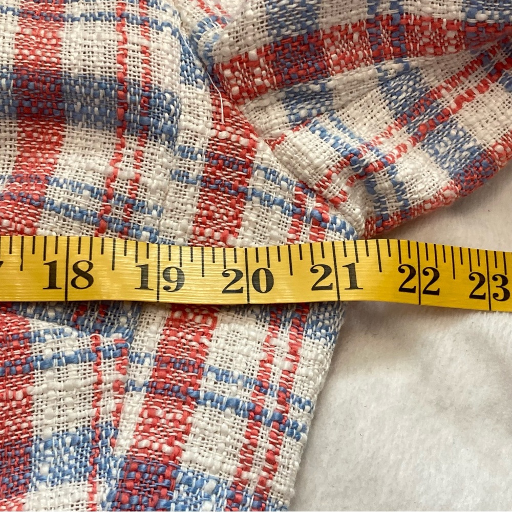 New Lascana Plaid Boucle Tweed Blazer Clueless Preppy Old Money 42/XL - Picture 12 of 16